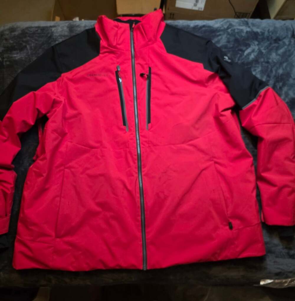 Obermeyer Foundation Ski Jacket Red Black size 3X